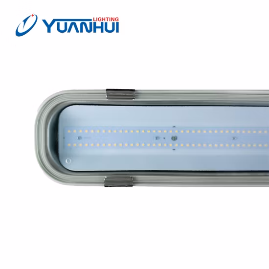IP66 Ik08 LED-Edelstahl-wasserdichte Lampe, LED-Beleuchtungskörper, LED-Tunnel-Tri